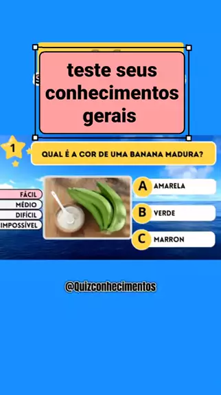 Quiz Conhecimentos Gerais Teste Seus Conhecimentos Perguntas E