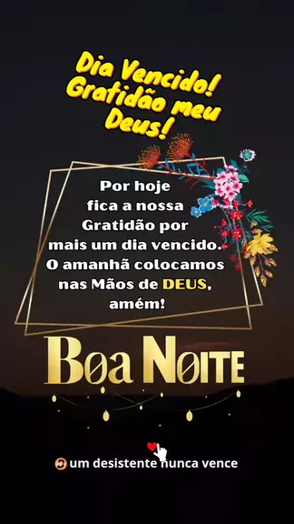 Obregado Deus Pelo Dia De Hoje Vencido Boa Noite Kwai