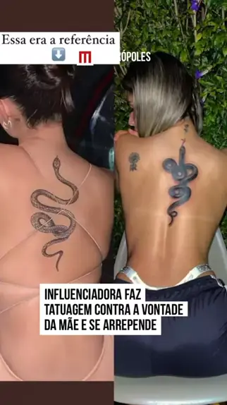 NATHALIA VALENTE INFLUENCER FALA SOBRE SUA TATUAGEM Experimente O Slot