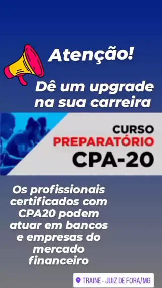 Certificado CPA 20 tudo o que você precisa saber sobre Descubra a