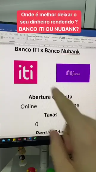 Quanto Rende Mil Reais No Iti Nubank Iti Conhe A O Site Da F