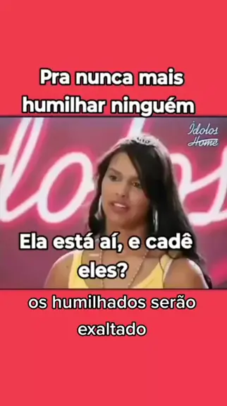 Julia Vitoria Foi Humilhada No Idolos