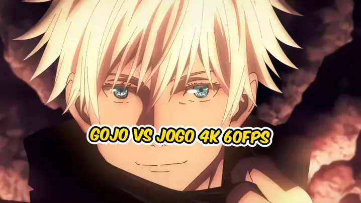jujutsu kaisen:gojo vs jogo [4k 60fps] _ jujutsu k ...| Kwai
