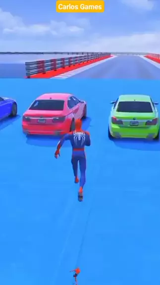 CARROS de Corrida com HOMEM ARANHA e SUPER HERÓIS! Desafio de Super Carros  na Rampa - IR GAMES