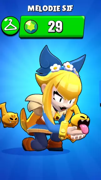 brawl stars melodie naked