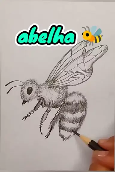 Desenho da Abelha