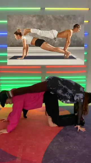 desafios de yoga em dupla & desafio yoga em dupla  ...| Kwai