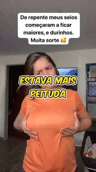 Peituda peludinha