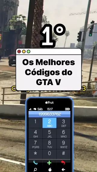 Os melhores códigos de GTA V EP9 ???????? #gta #gtav #gta5 | TikTok