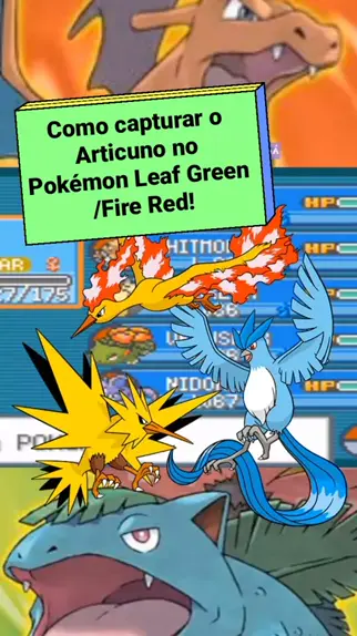 articuno in fire red