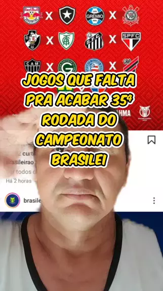 falta quantos jogos do brasileirão