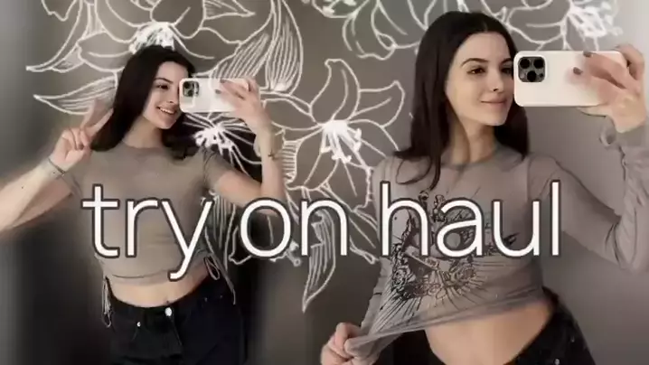 sarah roy bikini try on haul | Discover 