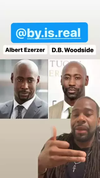 albert ezerzer and d.b. woodside side by side | Di ...| Kwai