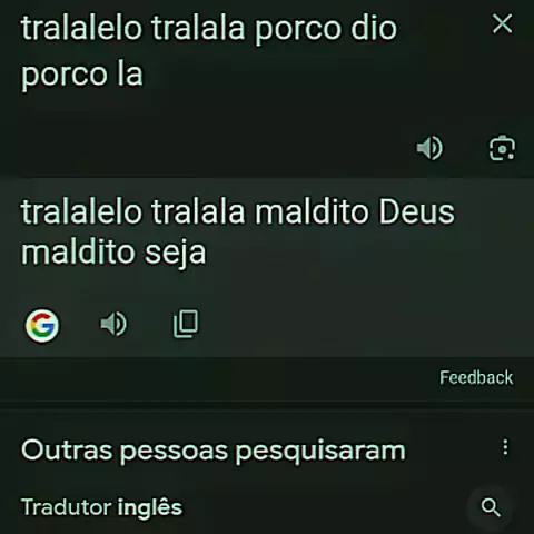 tralalelo tralala porco dio: verdadeiro significad ...| Kwai