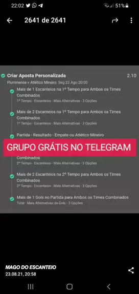 grupos bet365 telegram