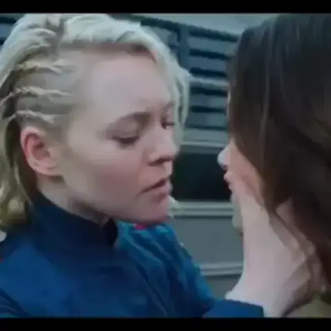 mother daughter kiss lesbian:motherland