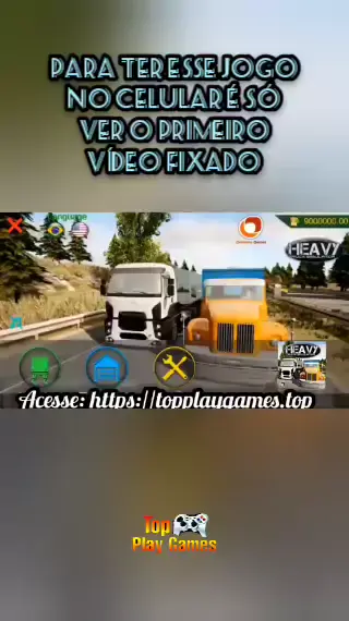 SAIU! Heavy Truck Simulator - Jogo de Caminhões Brasileiros com