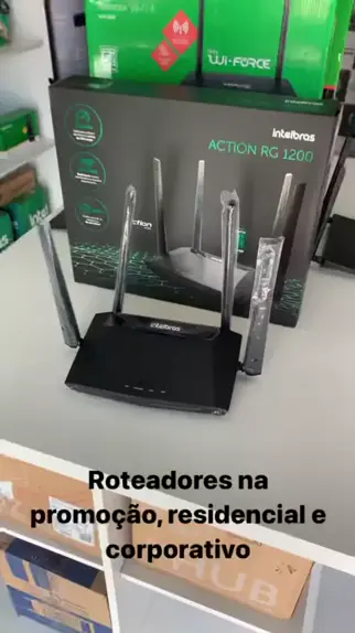 roteador intelbras action rg 1200 mudar senha