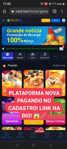 plataformas com bônus no cadastro e saca no free