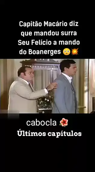 gustavo filho do capitão macário na novela cabocla ...| Kwai