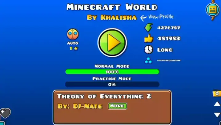jumper geometry dash & minecraft geometry spot| Di - Kwai